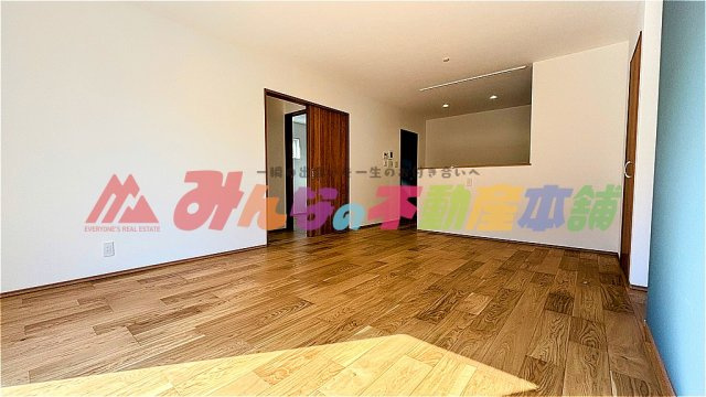 宮ノ陣平屋建住宅の居間・リビング