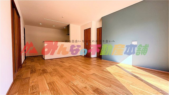 宮ノ陣平屋建住宅の居間・リビング
