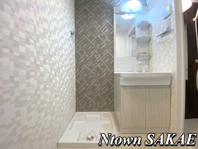 【洗面所】 | S-RESIDENCE志賀本通North | ゆったりとスペースのある洗面所