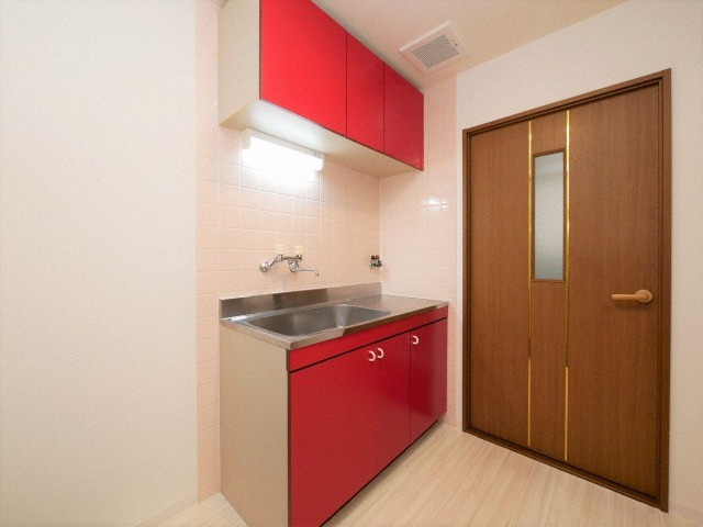 大阪市西区新町１丁目の賃貸マンションのキッチン