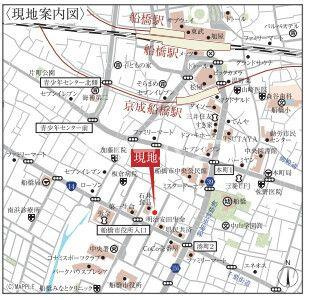 ジュウセイ　レジデンスの地図
