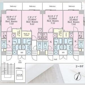 REXIA Shin Umeda DUOの間取り