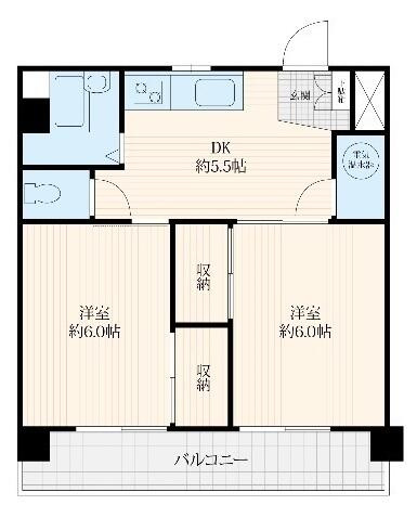 【間取り】 | ノースメイン鈴木ビル