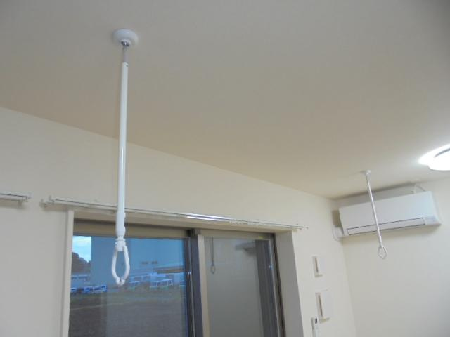 エスカーザの設備|室内物干し