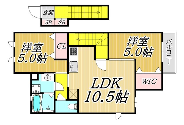 アイリスの間取り