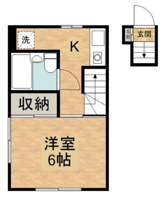 板橋区舟渡2丁目のアパートの画像