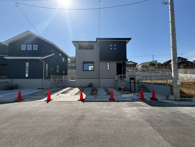 京都郡苅田町与原　ーサンコートーの外観|駐車場並列3台！！
【苅田町　新築一戸建て】