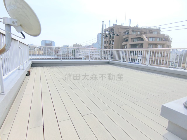 西蒲田4丁目戸建のバルコニー|屋上