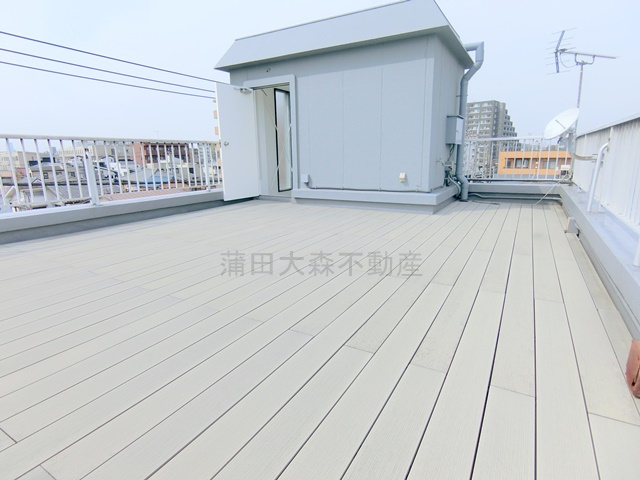西蒲田4丁目戸建のバルコニー
