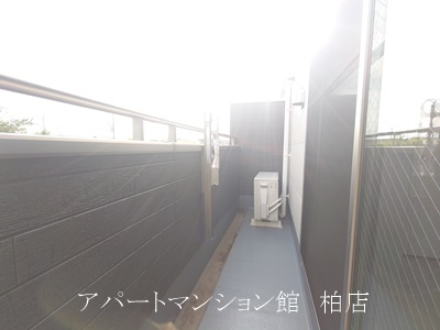 リーブルファイン柏高田のバルコニー