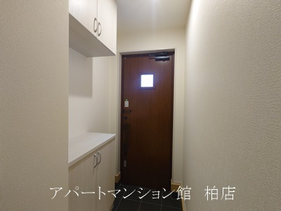 リーブルファイン柏高田の玄関