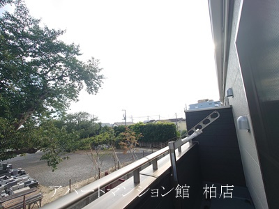 リーブルファイン柏高田のバルコニー