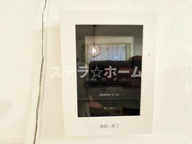 大阪府大阪市城東区野江3丁目　中古一戸建の防犯設備|モニター付きインターホン