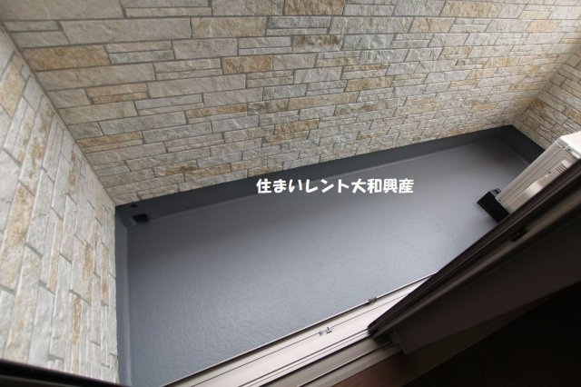 ベルフールのバルコニー