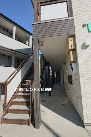 ベルフールのエントランス