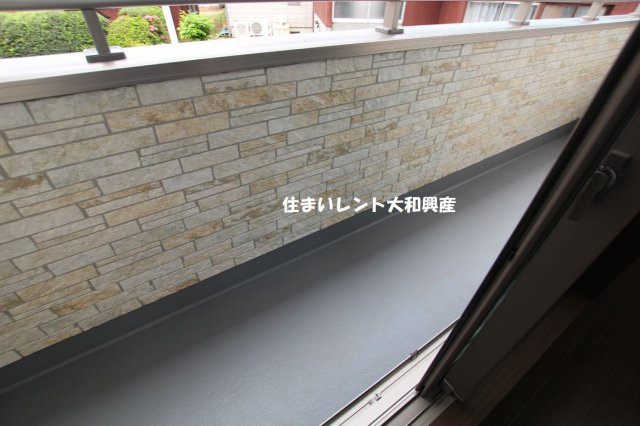 ベルフールのバルコニー