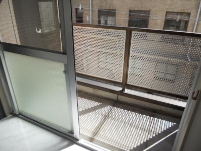 シャルマンビルのバルコニー