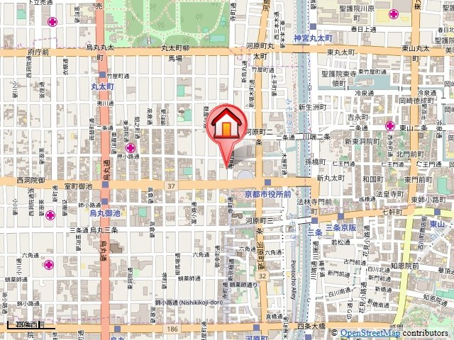 シャルマンビルの地図