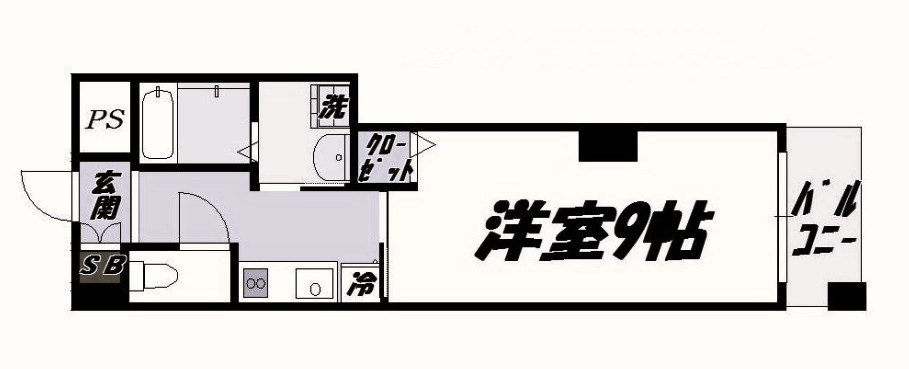 アーリントンの間取り