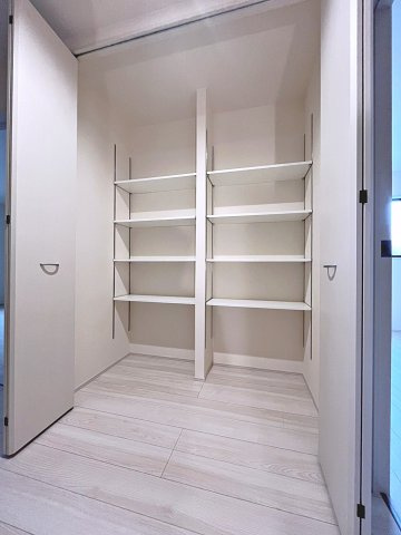 新築戸建・新築建売　福島市渡利舟場　渡利小・渡利中の収納|2階の大容量の収納スペースはご家族皆さんで共有できる収納です！