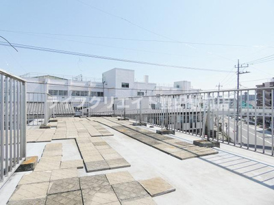 【バルコニー】 | 日野市日野台ヘーベルハウス | 屋上です。バルコニーは別にあります。