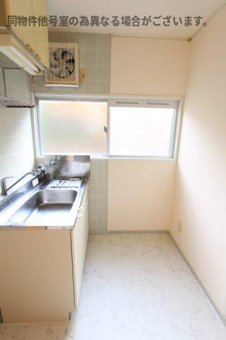 ファミール堀部Ⅳのキッチン|お料理しやすいキッチンです
