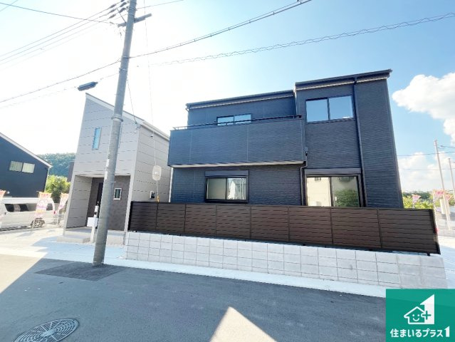 神戸市北区道場町日下部　第1期　新築一戸建ての外観|安心の10年保証！外観を美しく保ち、雨水で汚れを落とします！気になることがありましたら、お気軽にお問い合わせください！