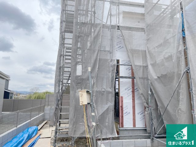 神戸市北区道場町日下部　第2期　新築一戸建ての外観|周辺は落ち着いた街並みの住宅地！子育てがしやすい住環境です！まだ未完成ですが、現地でしかわからない事もございます。是非一度ご覧ください。