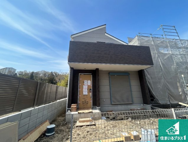 神戸市北区道場町日下部　第2期　新築一戸建ての外観|周辺は落ち着いた街並みの住宅地！子育てがしやすい住環境です！まだ未完成ですが、現地でしかわからない事もございます。是非一度ご覧ください。