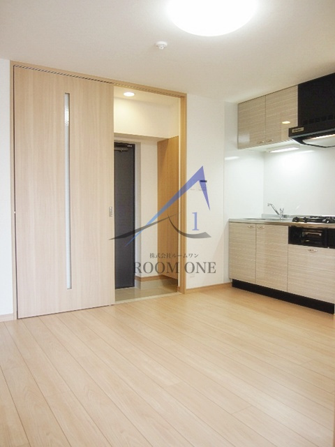 ルーブル多摩川九番館の居間・リビング|洋室のお部屋です。