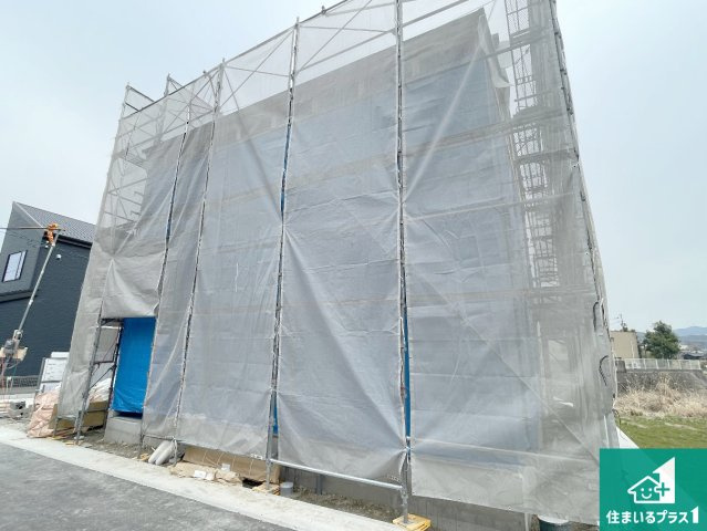 神戸市北区道場町日下部　第2期　新築一戸建ての外観|周辺は落ち着いた街並みの住宅地！子育てがしやすい住環境です！まだ未完成ですが、現地でしかわからない事もございます。是非一度ご覧ください。