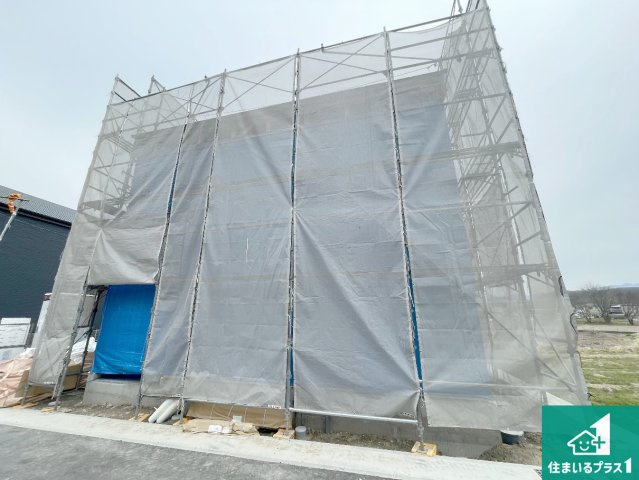 神戸市北区道場町日下部　第2期　新築一戸建ての外観|周辺は落ち着いた街並みの住宅地！子育てがしやすい住環境です！まだ未完成ですが、現地でしかわからない事もございます。是非一度ご覧ください。
