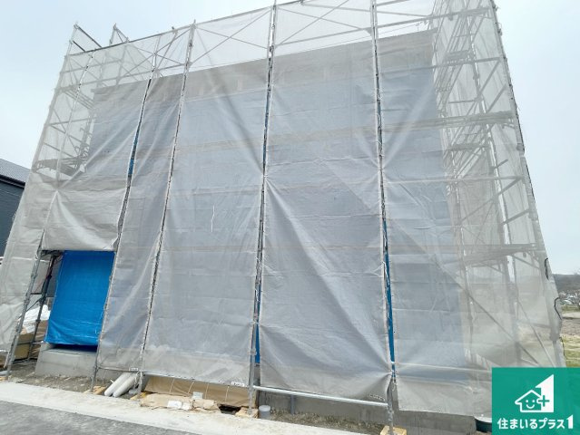 神戸市北区道場町日下部　第2期　新築一戸建ての外観|周辺は落ち着いた街並みの住宅地！子育てがしやすい住環境です！まだ未完成ですが、現地でしかわからない事もございます。是非一度ご覧ください。