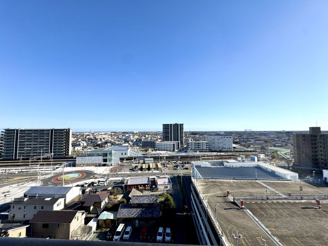 ジェイハイム東浜松のその他|マンション南側の前面道路。
