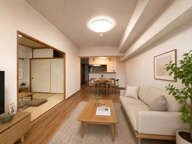ジェイハイム東浜松の間取り|4LDKで部屋数確保。リフォームでLDK拡張したり一部屋ウォークインクローゼットにしたり自由にカスタマイズも良いですね！