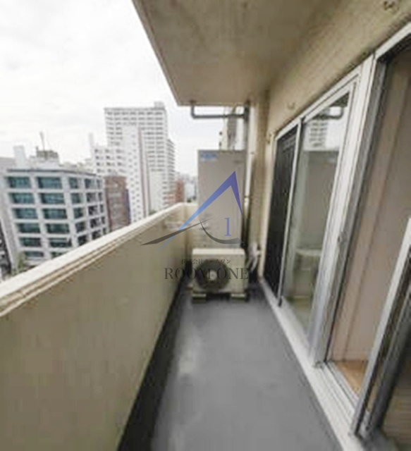 マンション築地のバルコニー|バルコニーです。