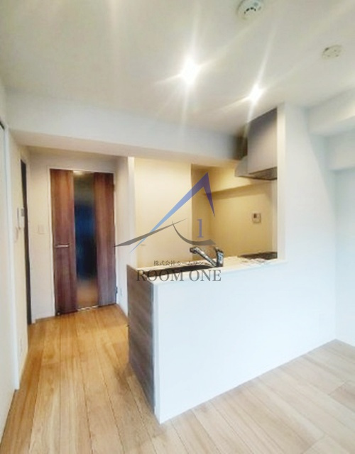 マンション築地の居間・リビング|洋室のお部屋です。