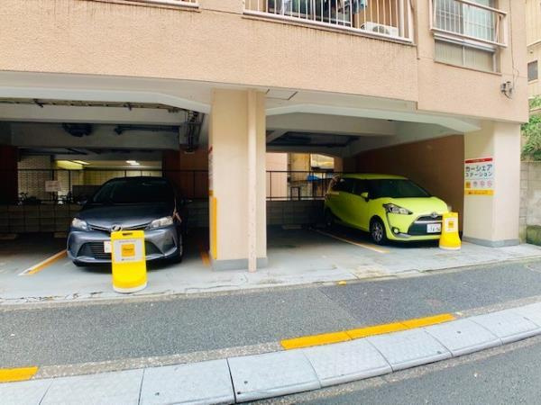 ＴＳ大森ハイムの駐車場