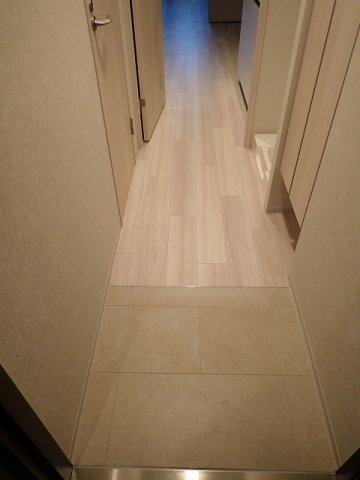 リビオメゾン湯島の玄関