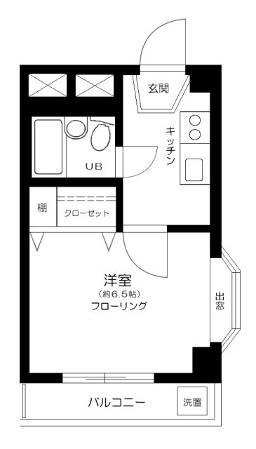 ジュネス３３Ａの間取り