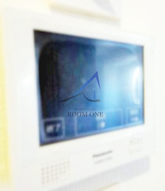 グリエラ町屋のセキュリティ|モニター付きインターホンです。