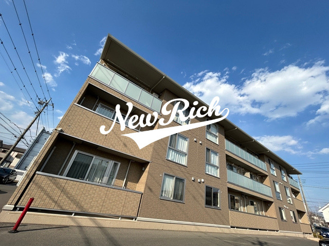高崎市中泉町のアパートの外観
