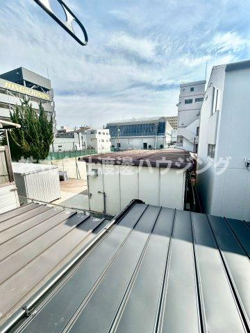 大阪市旭区高殿６丁目のテラスの展望