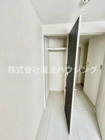 大阪市旭区高殿６丁目のテラスの収納