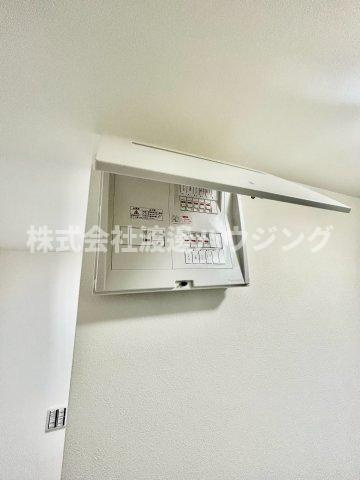 大阪市旭区高殿６丁目のテラスの設備|ブレーカも新調済み