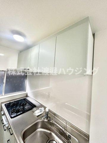 大阪市旭区高殿６丁目のテラスのキッチン
