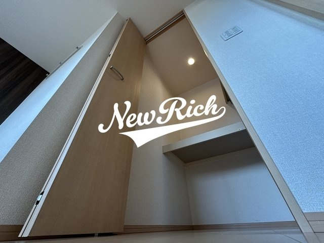 高崎市菅谷町のアパートの収納