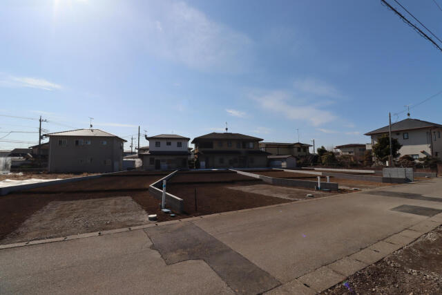 ブルーミングガーデン宇都宮市鶴田町５期　新築一戸建てのその他|外観造成後