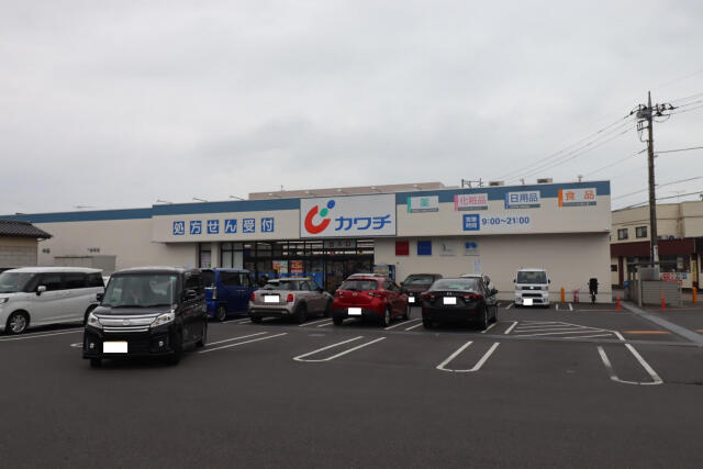 ブルーミングガーデン宇都宮市鶴田町５期　新築一戸建ての周辺|カワチ薬品鶴田店まで308m