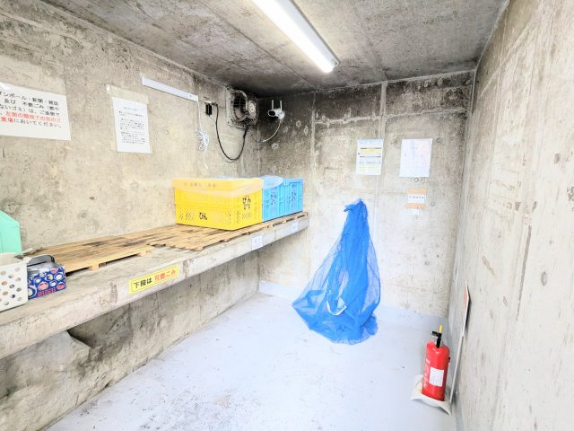 ネバーランド上野松が谷のその他共用部分|～ごみ置き場 写真～